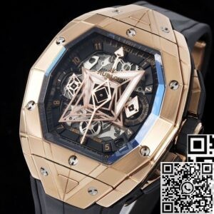 Copy Hublot Watches - Big Bang Sang Blen III Rose Gold