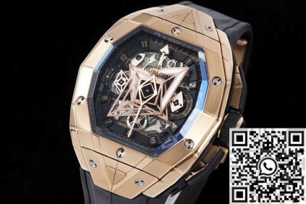 Copy Hublot Watches - Big Bang Sang Blen III Rose Gold