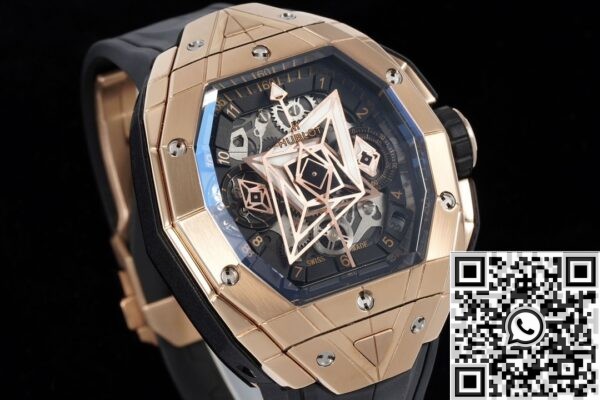 Copy Hublot Watches - Big Bang Sang Blen III Rose Gold