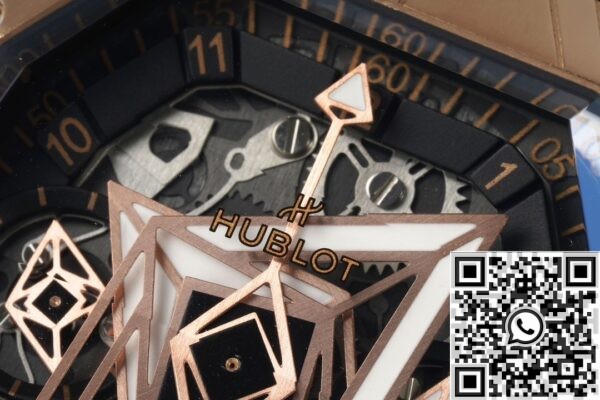 Copy Hublot Watches - Big Bang Sang Blen III Rose Gold