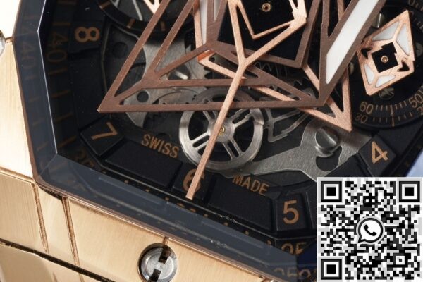 Copy Hublot Watches - Big Bang Sang Blen III Rose Gold