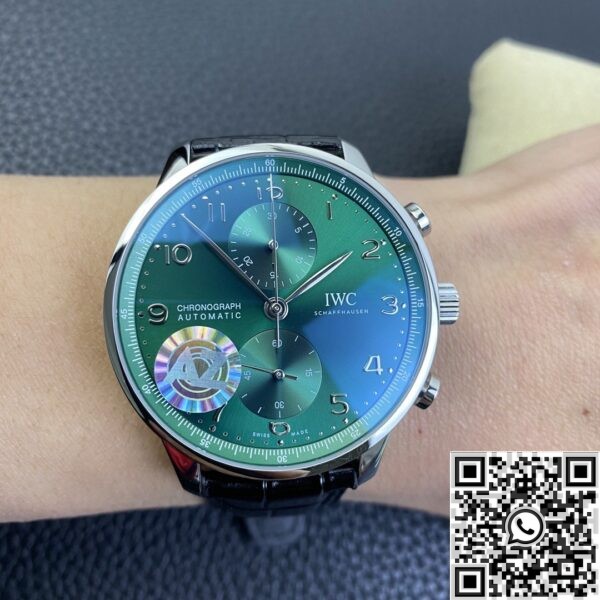 AZ Factory Watches Fake IWC Portugieser IW371615 Green