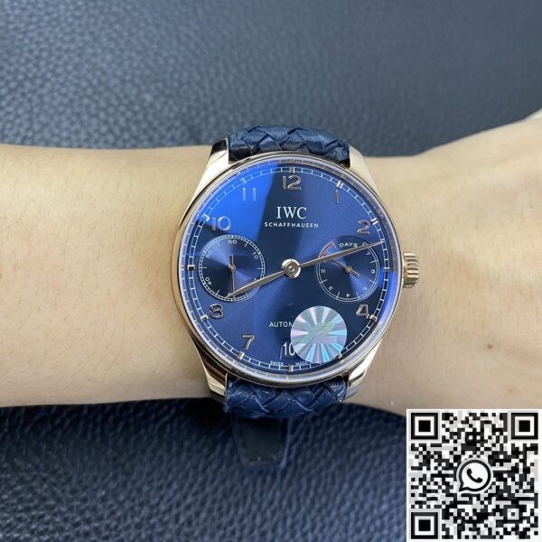 YL Factory IWC Replica Portugieser IW500713 Blue Panda Plate