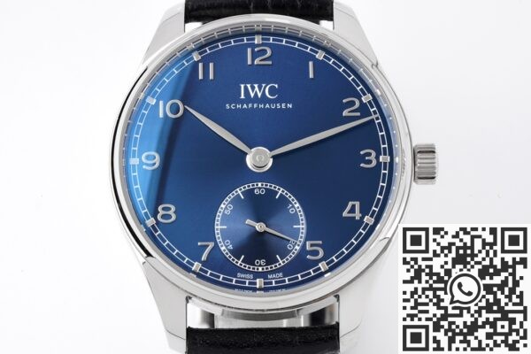 ZF Factory Replica IWC Portugieser Watch IW358305 Blue Dial – A Masterpiece of Simplicity and Elegance