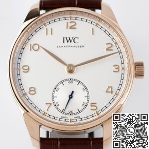 ZF Factory Fake Watch IWC Portugieser IW358306 Rose Gold Case – A Masterpiece of Minimalist Luxury