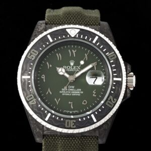 DIW Custom Fake Rolex Sea-Dweller Black Arabic Numeral Scale Watch – A Cutting-Edge Evolution of a Classic