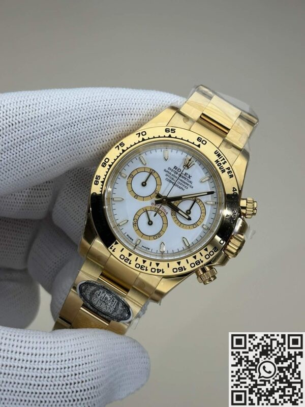 Clean Factory New All-Gold Fake Watches Rolex Daytona M126508-0001