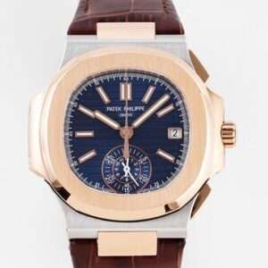 3K Factory Launches Patek Philippe Fake Watches Nautilus 5980 Blue Dial – V2 Version 