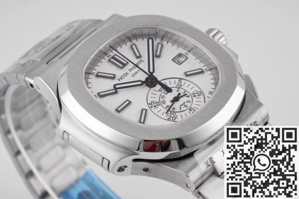 3K Factory Launches the Fake Watch Patek Philippe Nautilus 5980/1A-019 White Dial – V2 Edition 