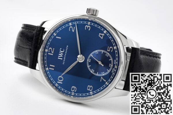 ZF Factory Replica IWC Portugieser Watch IW358305 Blue Dial – A Masterpiece of Simplicity and Elegance