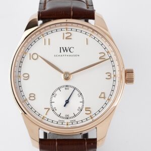 ZF Factory Fake Watch IWC Portugieser IW358306 Rose Gold Case – A Masterpiece of Minimalist Luxury