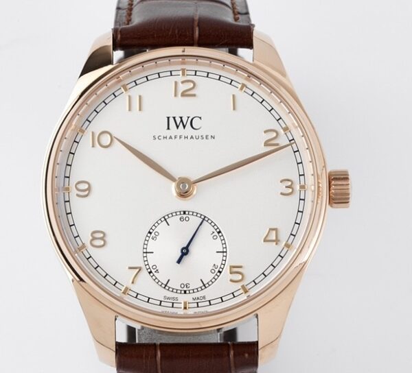 ZF Factory Fake Watch IWC Portugieser IW358306 Rose Gold Case – A Masterpiece of Minimalist Luxury