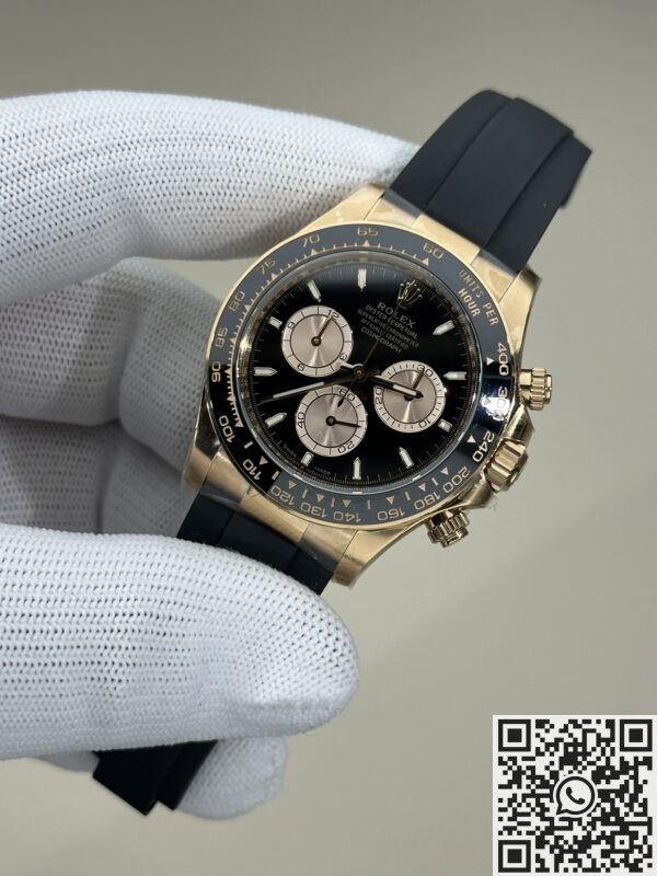 Clean Factory New Rose Gold Replica Rolex Daytona M126515-0002 with the 4131 Movement