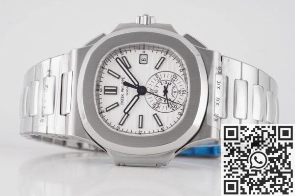 3K Factory Launches the Fake Watch Patek Philippe Nautilus 5980/1A-019 White Dial – V2 Edition 