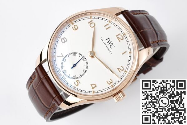 ZF Factory Fake Watch IWC Portugieser IW358306 Rose Gold Case – A Masterpiece of Minimalist Luxury