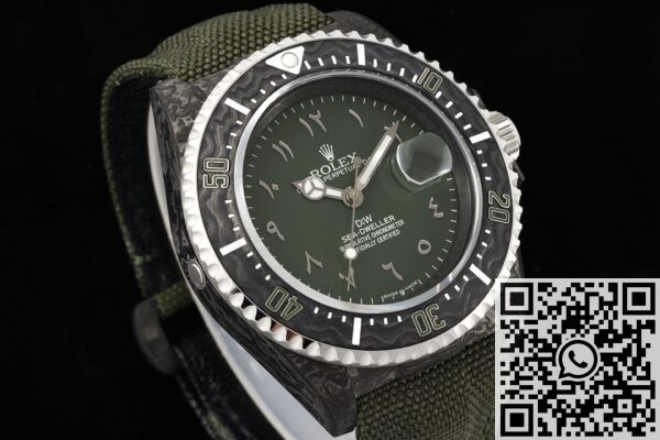 DIW Custom Fake Rolex Sea-Dweller Black Arabic Numeral Scale Watch – A Cutting-Edge Evolution of a Classic