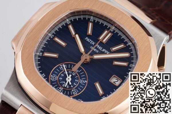 3K Factory Launches Patek Philippe Fake Watches Nautilus 5980 Blue Dial – V2 Version 