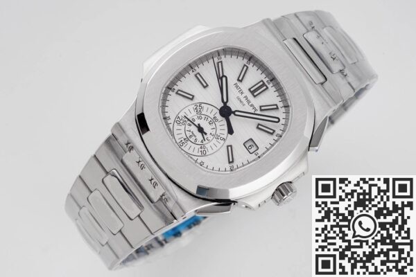 3K Factory Launches the Fake Watch Patek Philippe Nautilus 5980/1A-019 White Dial – V2 Edition 