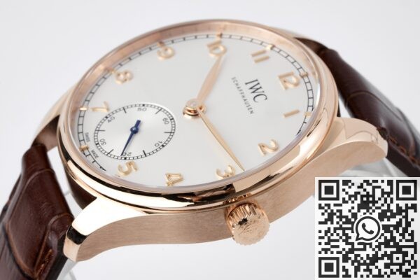 ZF Factory Fake Watch IWC Portugieser IW358306 Rose Gold Case – A Masterpiece of Minimalist Luxury