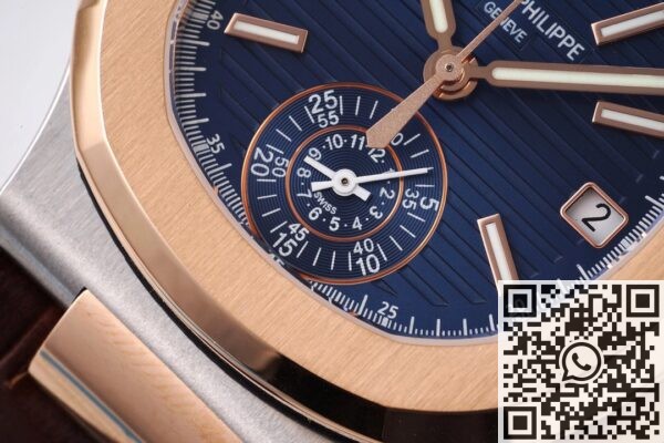 3K Factory Launches Patek Philippe Fake Watches Nautilus 5980 Blue Dial – V2 Version 