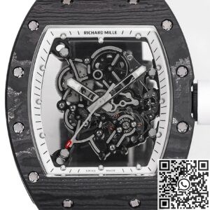 RM Factory Richard Mille RM055 Replicas : The Ultimate Black Carbon Fiber Case