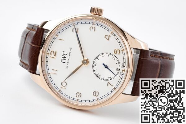 ZF Factory Fake Watch IWC Portugieser IW358306 Rose Gold Case – A Masterpiece of Minimalist Luxury