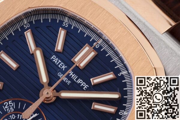 3K Factory Launches Patek Philippe Fake Watches Nautilus 5980 Blue Dial – V2 Version 