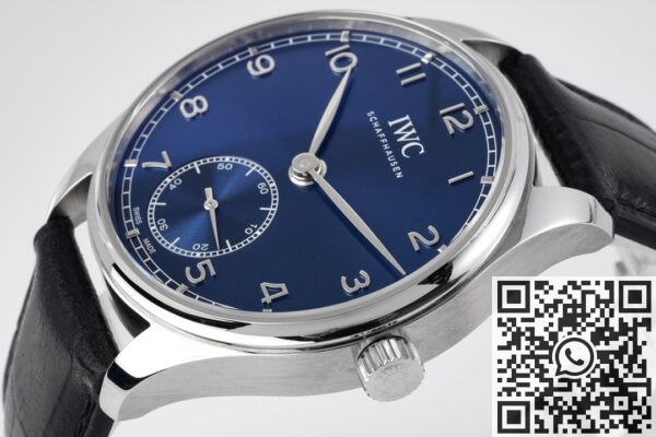 ZF Factory Replica IWC Portugieser Watch IW358305 Blue Dial – A Masterpiece of Simplicity and Elegance