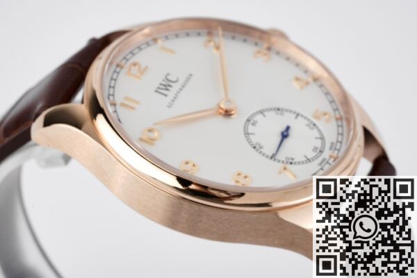 ZF Factory Fake Watch IWC Portugieser IW358306 Rose Gold Case – A Masterpiece of Minimalist Luxury