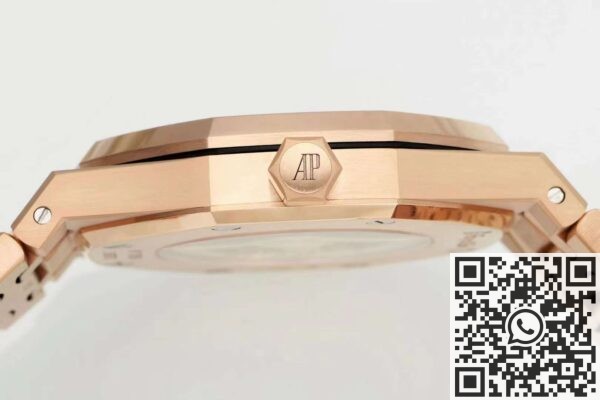 THB Factory Replicas Watch Audemars Piguet Royal Oak 15407OR.OO.1220OR.01: A Masterpiece in Rose Gold