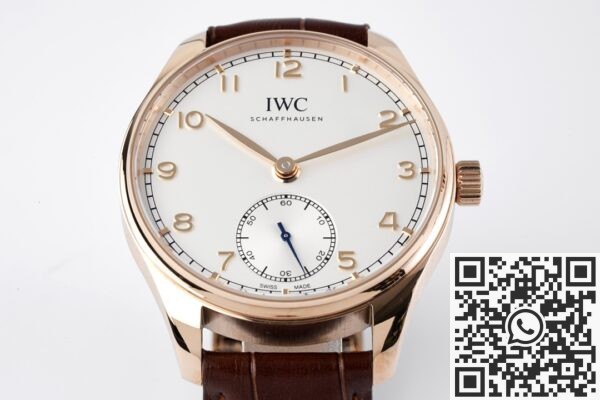 ZF Factory Fake Watch IWC Portugieser IW358306 Rose Gold Case – A Masterpiece of Minimalist Luxury