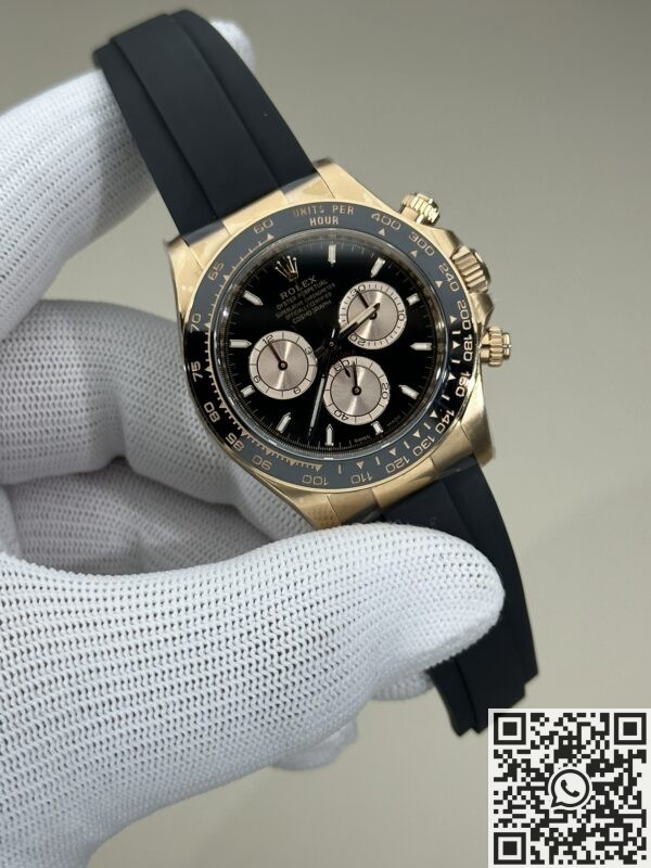 Clean Factory New Rose Gold Replica Rolex Daytona M126515-0002 with the 4131 Movement