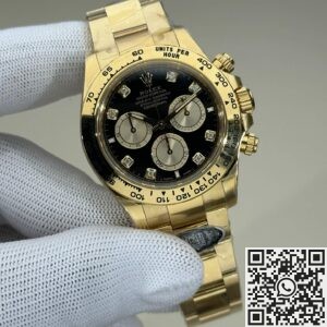 Clean Factory New Gold Replica Watch Rolex Daytona M126508-0003: A Masterpiece of Luxury and Precision