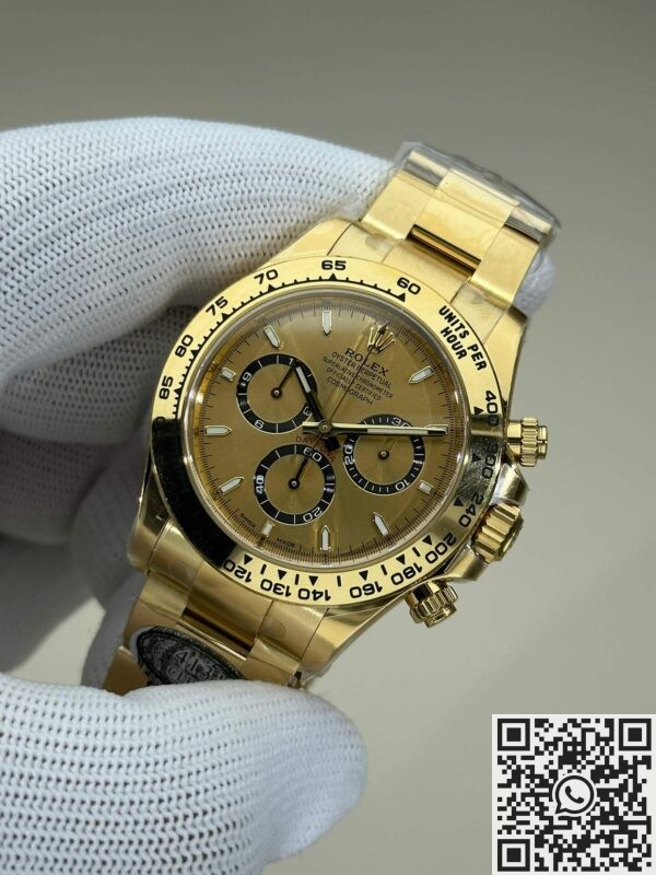 Clean Factory New Gold Fake Watch Rolex Daytona M126508-0005: A Timeless Blend of Luxury and Precision