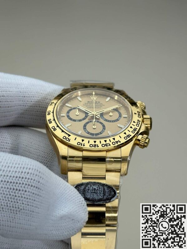 Clean Factory New Gold Fake Watch Rolex Daytona M126508-0005: A Timeless Blend of Luxury and Precision